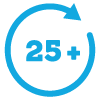 Over 25 Volunteer Hours